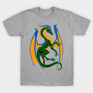 Colorful Dragon Art T-Shirt